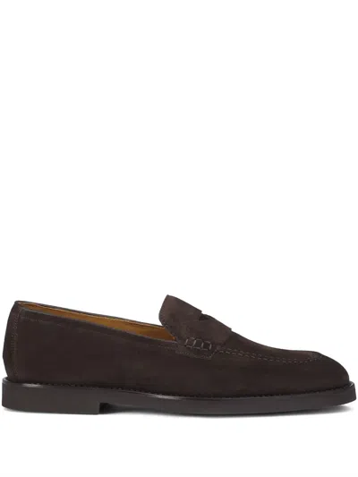DOUCAL'S SUEDE LOAFERS