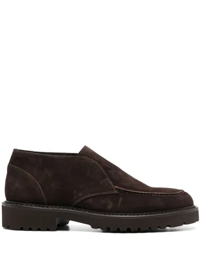 DOUCAL'S SUEDE LOAFERS
