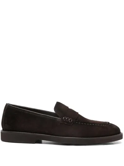 DOUCAL'S SUEDE LOAFERS