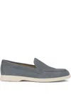 Doucal's Suede Loafers In Avion