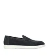 Doucal's Mocassins Adler Suede Loafers In Navy