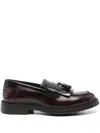Doucal's Moccasin With Tassel In Brown