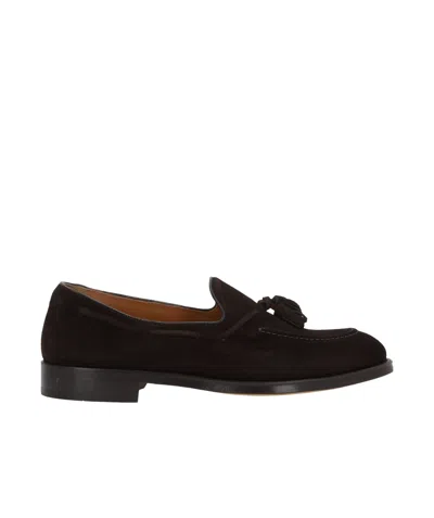 Doucal's Tassel Casual Shoes In Black