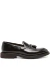 Doucal's Tassel-detail Leather Loafers In Multi