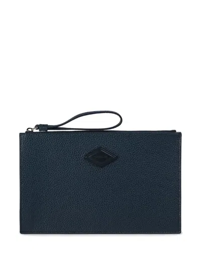 Doucal's Tumbled Leather Document Pouch