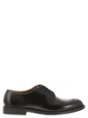 Doucal's Man Lace-up Shoes Midnight Blue Size 6.5 Soft Leather