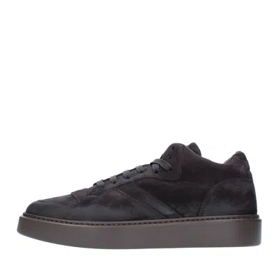 Doucal's Kids'  Sneakers Grey In Grigio Neri E Grigi