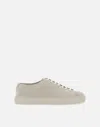 Doucal's Wash Suede Sneakers In Beige