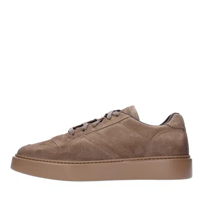 Doucal's Kids'  Sneakers Brown In Marrone Marroni