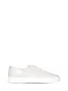 Doucal's Off-white Leather Sneakers In White