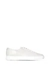 Doucal's Off-white Leather Sneakers In White