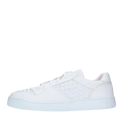 Doucal's Kids'  Sneakers White In Bianco Chiari E Naturali