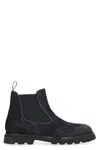 Doucal's Man Ankle Boots Black Size 12 Leather
