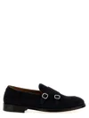 Doucal's Man Loafers Midnight Blue Size 9 Leather