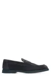 Doucal's 'standford' Black Slip-on Loafers