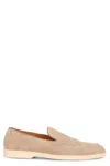 Doucal's Tassel Suede Loafers In Beige