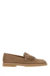 Doucal's Men's Suede Monk-strap Shoes