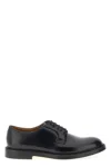 Doucal's Man Lace-up Shoes Black Size 9 Calfskin In Black
