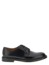 Doucal's Man Lace-up Shoes Black Size 9 Calfskin In Black
