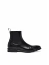 Doucal's Leather Chelsea Boots In Black