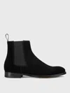 Doucal's Man Ankle Boots Black Size 9.5 Leather In Black