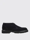 Doucal's Adler Chukka Boot With Suede Upper In Blue