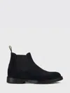 Doucal's Suede Chelsea Boots In Black