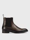 Doucal's Leather Chelsea Boots In Brown