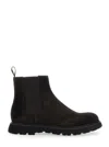 Doucal's Ankle Boots With Smooth Cow Leather In Brown