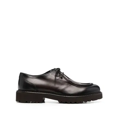 DOUCAL'S BROWN LOAFERS