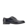 Doucal's Black Patent Leather Derby Lace-ups In Black