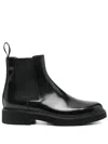 Doucal's Leather Chelsea Boots In Black