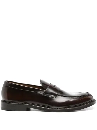 Doucal's Classic Loafer In Brown