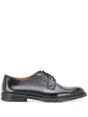 Doucal's Man Lace-up Shoes Black Size 9 Calfskin