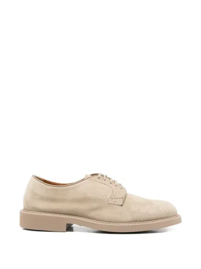 Doucal's Cord-laces Derby Shoes In Neutral