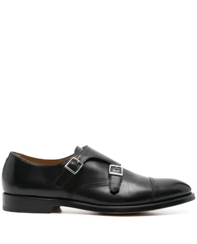DOUCAL'S DOUBLE BUCKLE CAP TOE