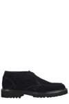 Doucal's Adler Chukka Boot With Suede Upper In Blue