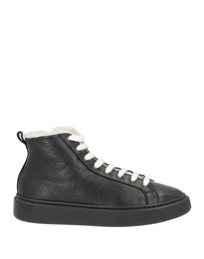 Doucal's Alex Woman Sneakers Black Size 8.5 Leather