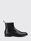 Doucal's Elasticated-panel Pull-tab Ankle Boots In Black