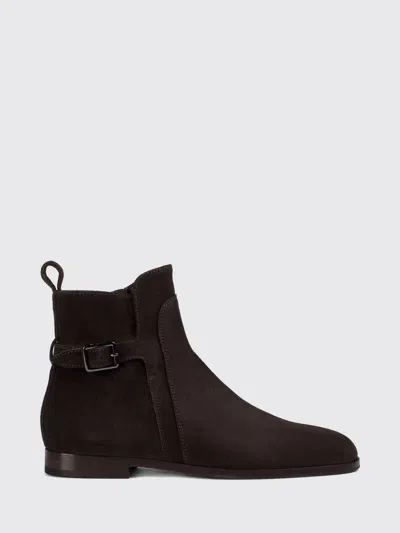 Doucal's Boots Woman Color Mahogany In Brown