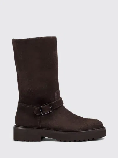 Doucal's Boots Woman Color Mahogany In Brown