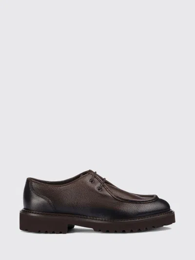 Doucal's Brogue Shoes Men Color Dark In Brown