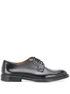 Doucal's Man Lace-up Shoes Black Size 9 Calfskin