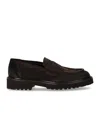 Doucal's Commander Dark Brown Loafer In Brown