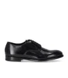 Doucal's Derby Horse Blue Lace Up In Black