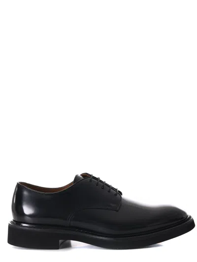 Doucal's Derby Shoe In Nero