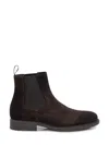 Doucal's Chelsea Boots In Brown Suede In Brown