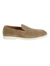 Doucal's Doucals Adler Loafer In Swamp Vision Leather In Brown
