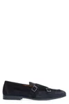 Doucal's Duke Suede Monk-strap Shoes