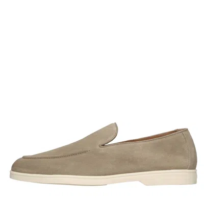 Doucal's Flat Shoes Beige In Brown